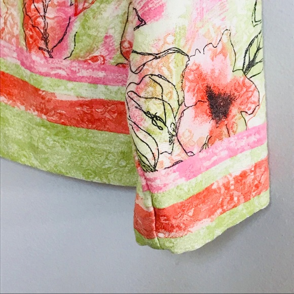 Christopher & Banks Floral blazer - Picture 7 of 10